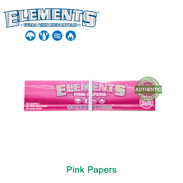 Elements-110mm-Kingsize-Rolling-Paper-Individual-Pink-Conno