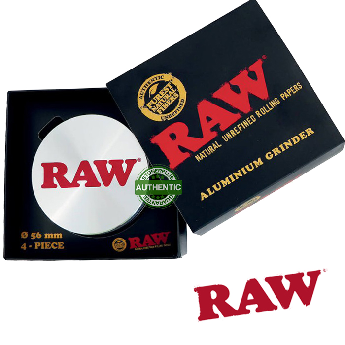 RAW-Aluminium-4-Layers-56mm-Grinder-Open-Box